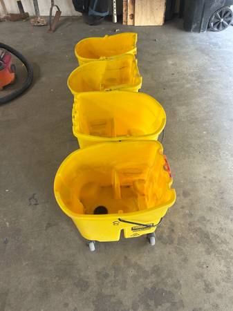 Mop buckets - $10 (Canton, MI)