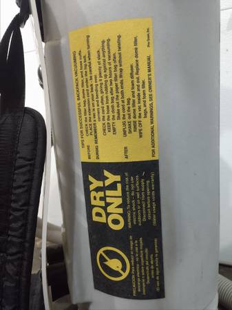 PRO-TEAM quarter vac Backpack Vacuum 110 volt - $95 (Stanwood)