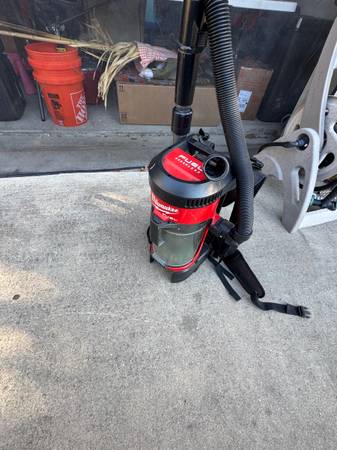 Milwaukee vacuum backpack - $75
