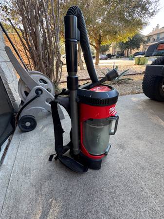 Milwaukee vacuum backpack - $75