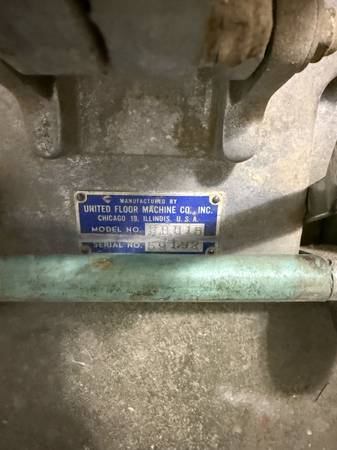 Unico Model SBU-15 Floor Buffer - $100 (Lawrence, KS)