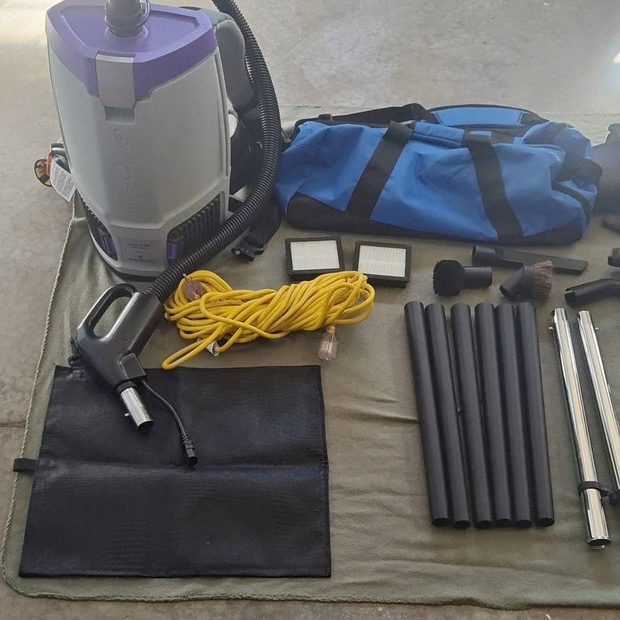 ProTeam GoFit 6 PH Commercial Backpack Vacuum Package - 2 Sets Available