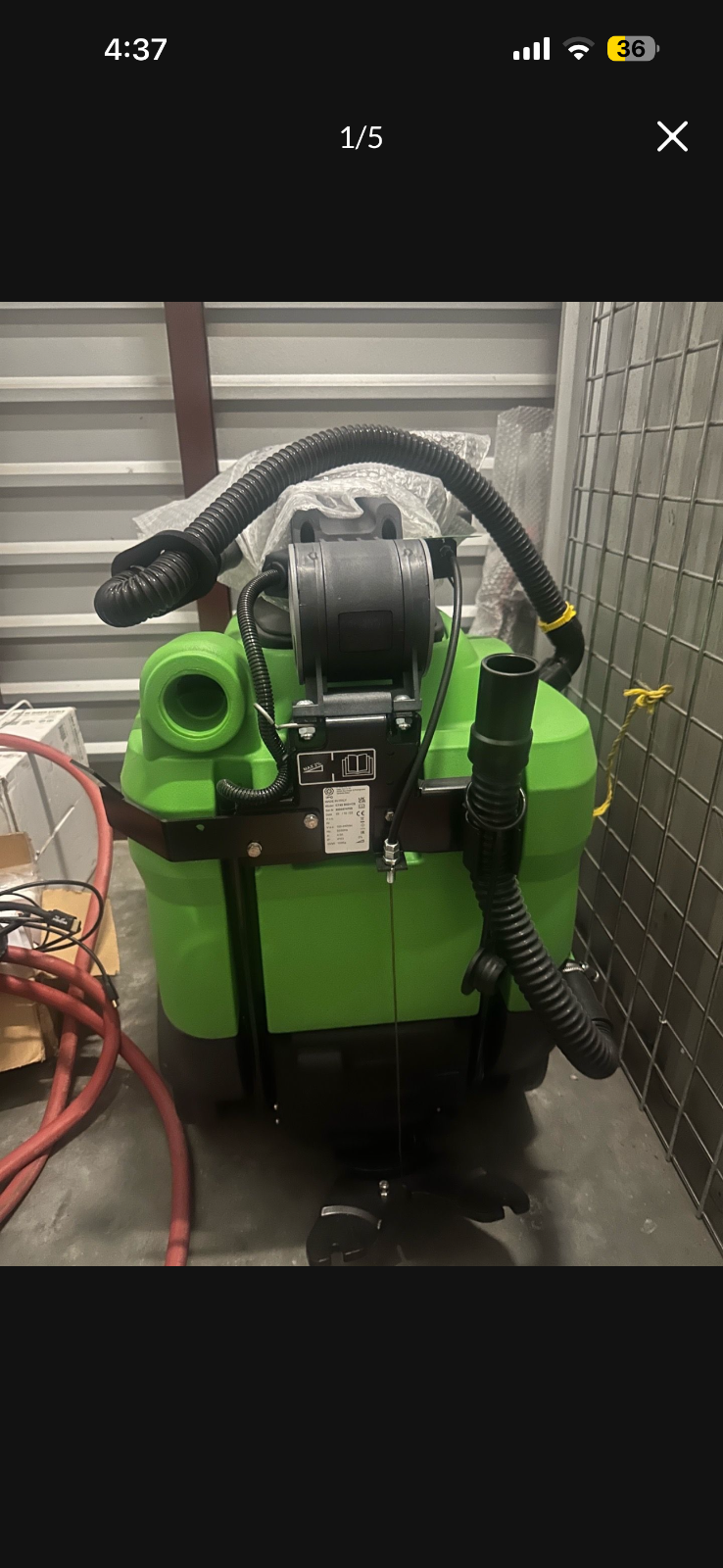 commercial IPC CT45 B50 floor scrubbe
