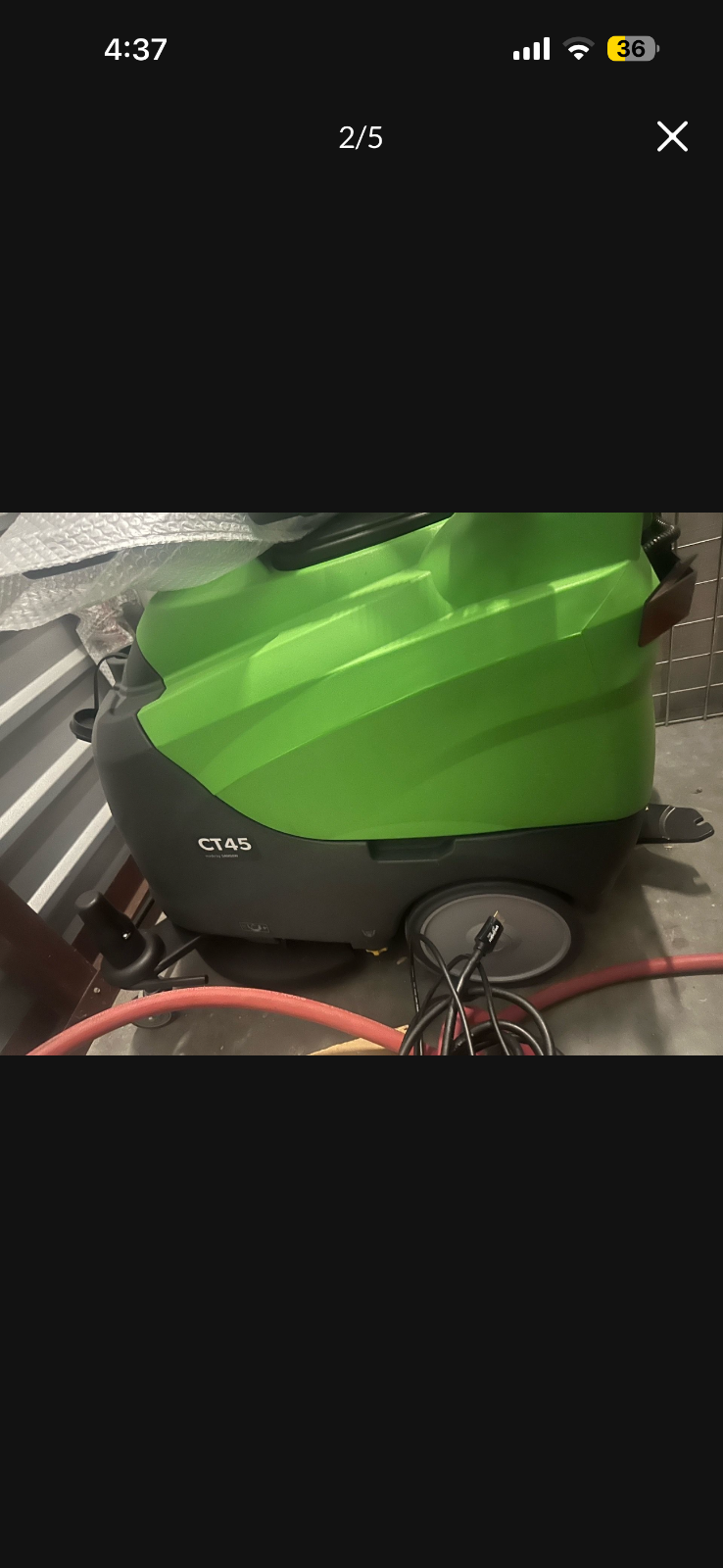 commercial IPC CT45 B50 floor scrubbe