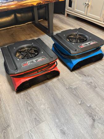 pair of Phoenix AirMax radial air movers in excellent working condition - $495 (Bronx)