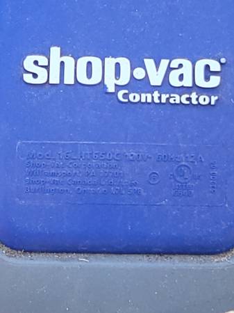 16 GAL. SHOP VACUUM.WET OR DRY - $40 (E ALAMEDA and S EMERSON)