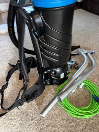 Kleenline 10-Quart Commercial Backpack Vacuum - Pulse Power (Excellent - $300 (boulder creek)