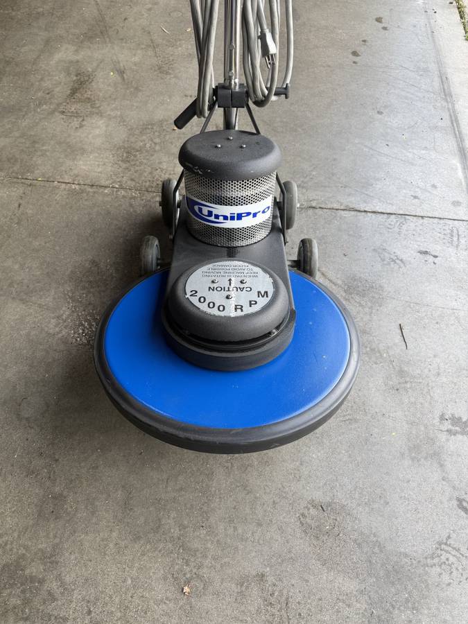 Floor burnisher