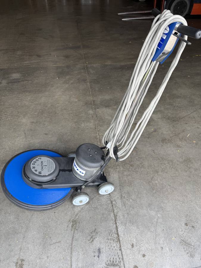 Floor burnisher