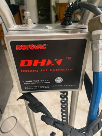 Rotorvac DHX Carpet and Tile Grout Extractor (dayton)