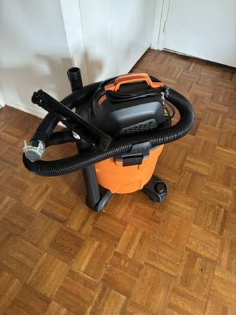 NXT Shop Vacuum Wet/Dry Vac (12 gal), HEPA filter - $100 (Midtown West)