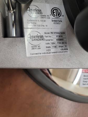 Floor Sander Buffer Scrubber . BRAND NEW with Factory Warranty - $1,125 (Elk Grove Village)