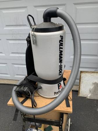 Pullman Holt backpack vacuum - $250 (Medfield)