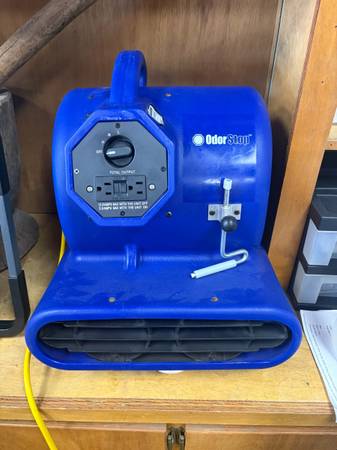 Odor Stop OS2800 Air Mover Floor Dryer - $159 (west columbia)