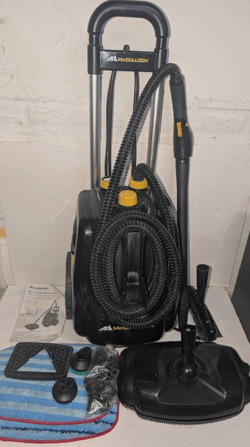 McCulloch MC1385 Deluxe Canister Steam Cleaner (Galena)