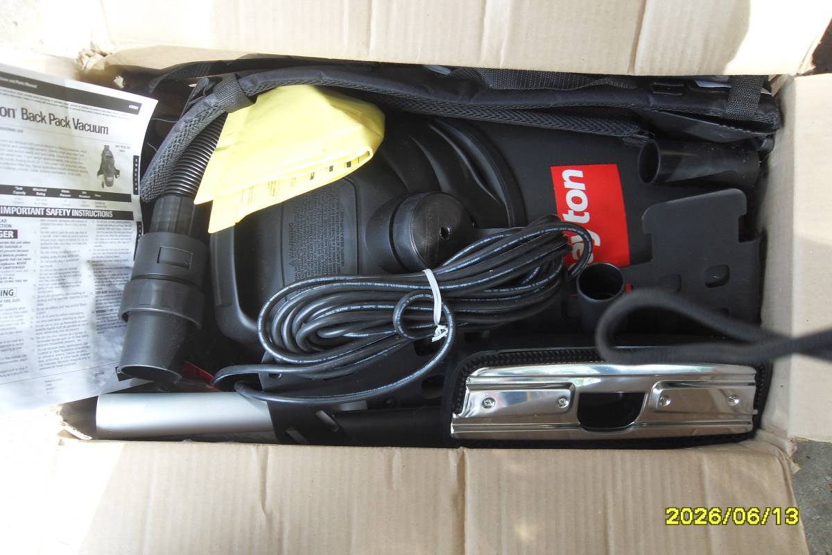 Commercial Backpack Vacuum
