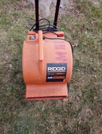Rigid air mover 3 speed 1600 cfm - $95 (Lubbock)