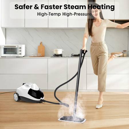 Steam Cleaner 1.5L Steamer for Cleaning Fast Heating 6-in-1 Multi-Surf - $97 (North Richland Hills)
