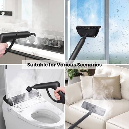 Steam Cleaner 1.5L Steamer for Cleaning Fast Heating 6-in-1 Multi-Surf - $97 (North Richland Hills)