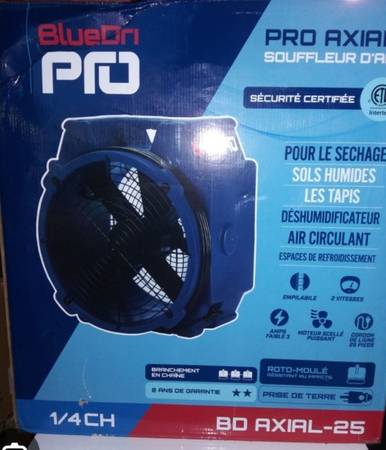 4 BlueDri BD Axial 25 Fans - $175 (Littleton)
