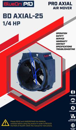4 BlueDri BD Axial 25 Fans - $175 (Littleton)