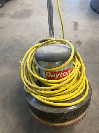 NEW Dayton 17” Commercial Floor Buffer / Scrubber – 1.5 HP – Model 6UFR5 - $199 (Newport)