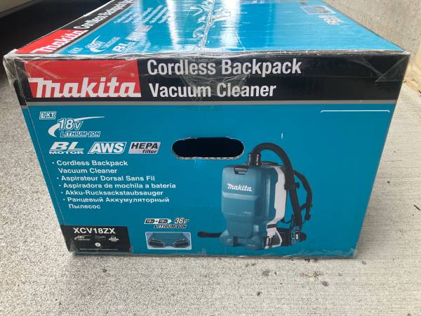 Makita 36V Backpack HEPA Dust Extractor Vacuum - $700
