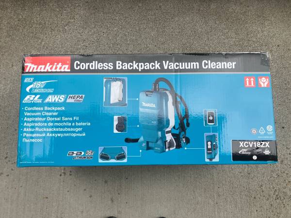 Makita 36V Backpack HEPA Dust Extractor Vacuum - $700