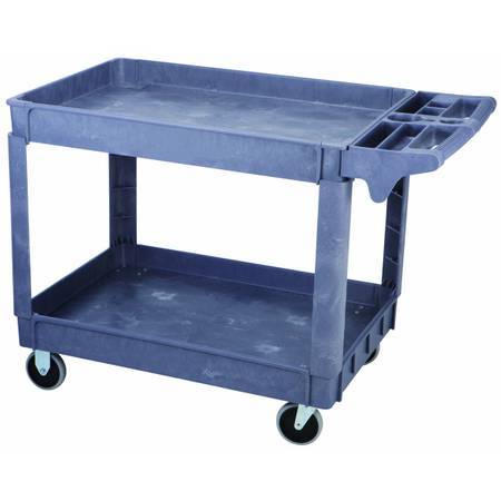 UTILITY Shop Service Janitorial CART 45"x 24" Poly tool garden - $75 (Long Grove)
