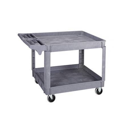 UTILITY Shop Service Janitorial CART 45"x 24" Poly tool garden - $75 (Long Grove)