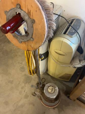 Vintage Craig Commercial Floor Buffer / Polisher with Horsehair Brush - $55 (Newport)