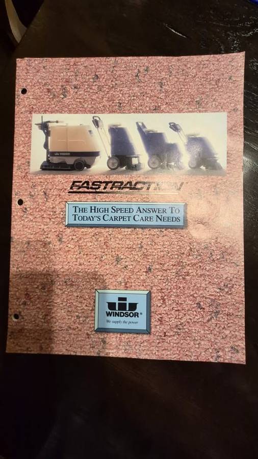 Fastraction Carpet Machine (Fenton)
