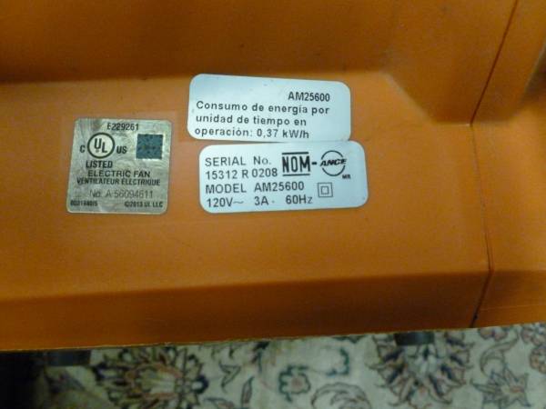 RIDGID AM2560 Air Mover - $150 (Des Plaines)