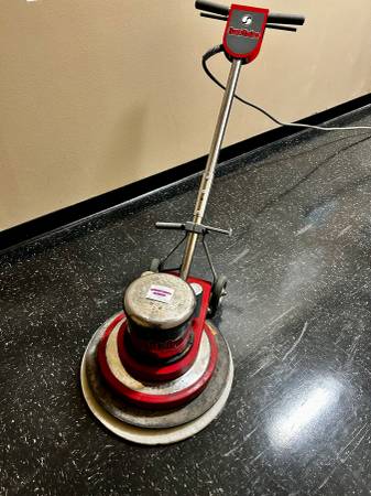 Sanitaire Commercial Floor Buffer / Floor Polisher w/ Pads & Brush - $395 (Ocean Beach)