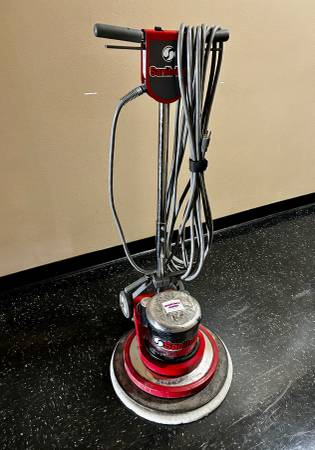 Sanitaire Commercial Floor Buffer / Floor Polisher w/ Pads & Brush - $395 (Ocean Beach)